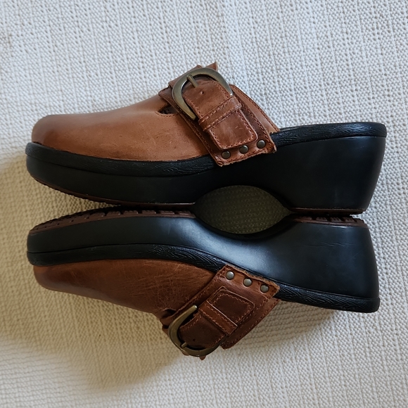 Crocs Mules platform leather Size 9 - Picture 8 of 12